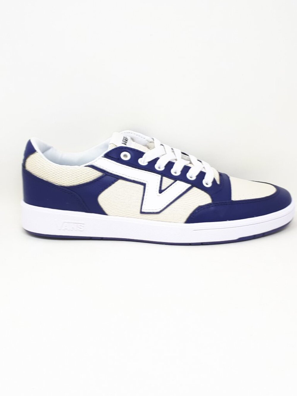 Vans Lowland CC ComfyCush Blue White Mens 12 US Skate Authentic Shoe Sneaker NEW